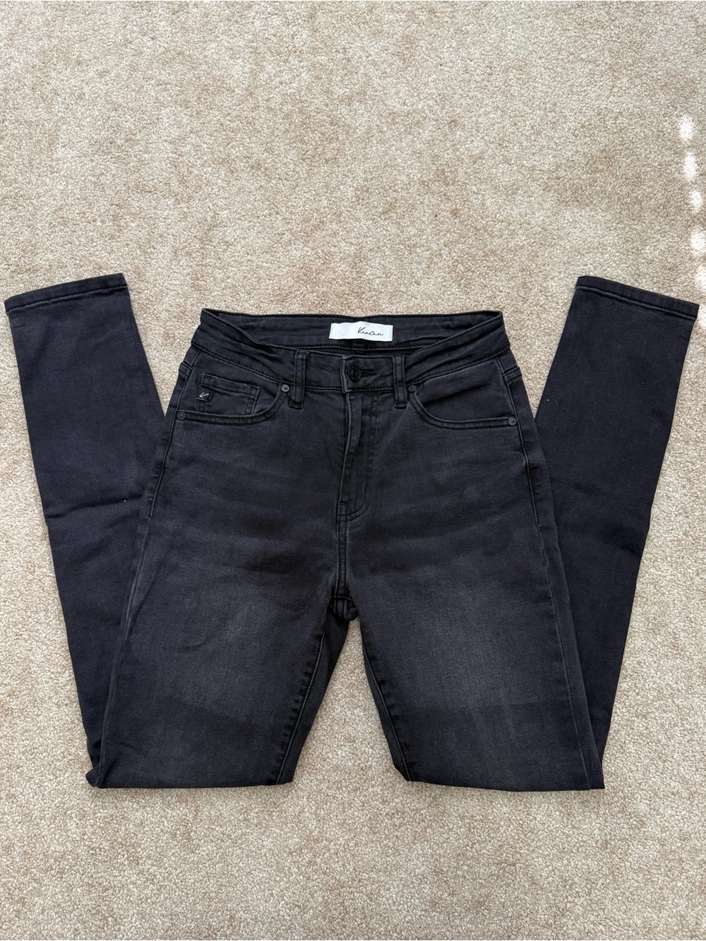 KanCan Black Skinny Jeans Stretch Denim Size 5/2